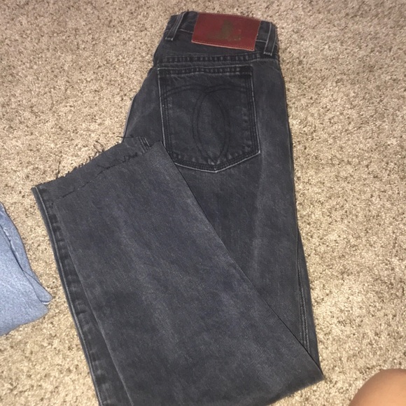 black jordache jeans